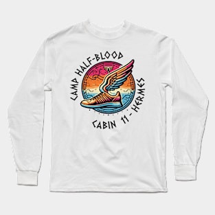 Cabin 11 -Hermes greek mythology Long Sleeve T-Shirt